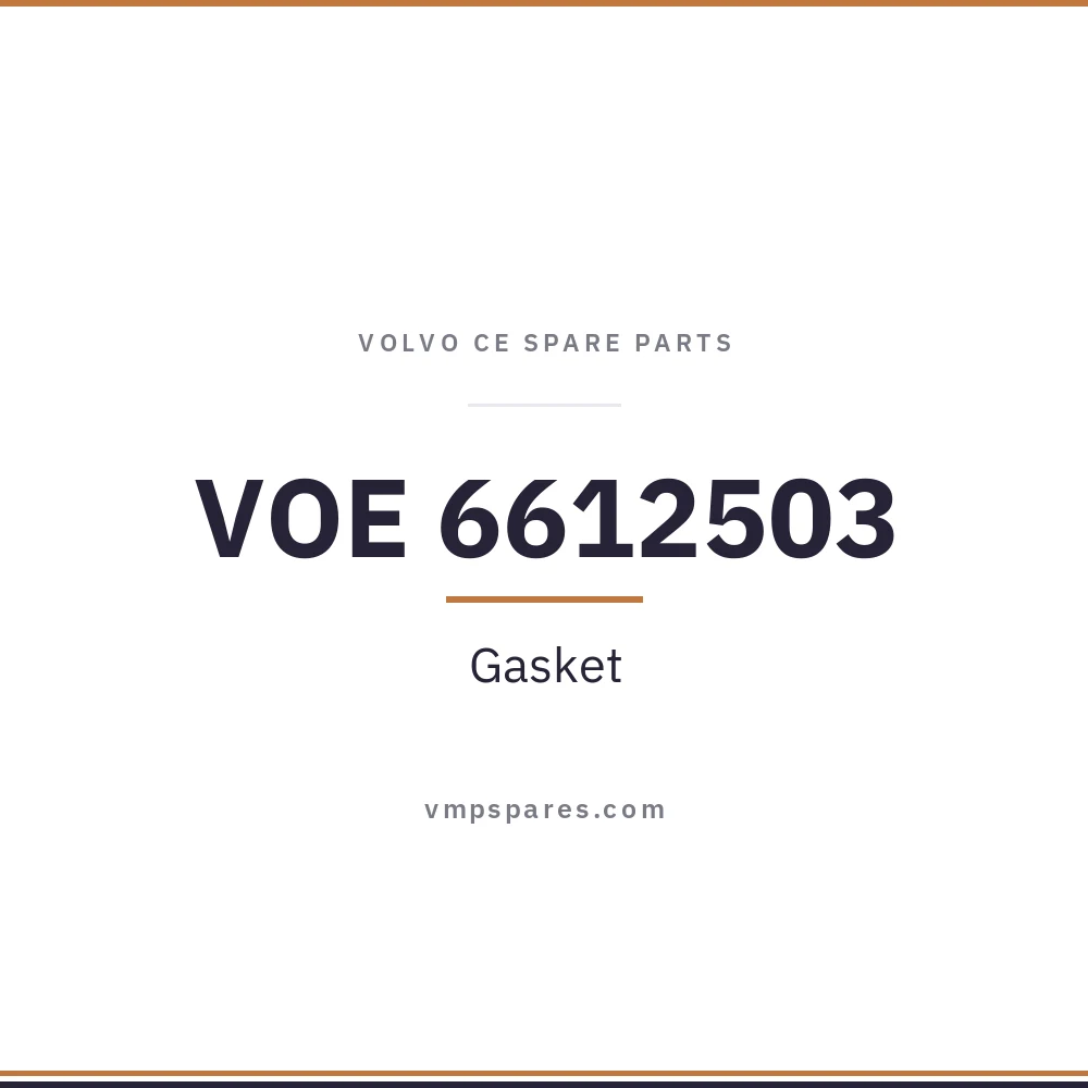 VOE 6612503 – Gasket