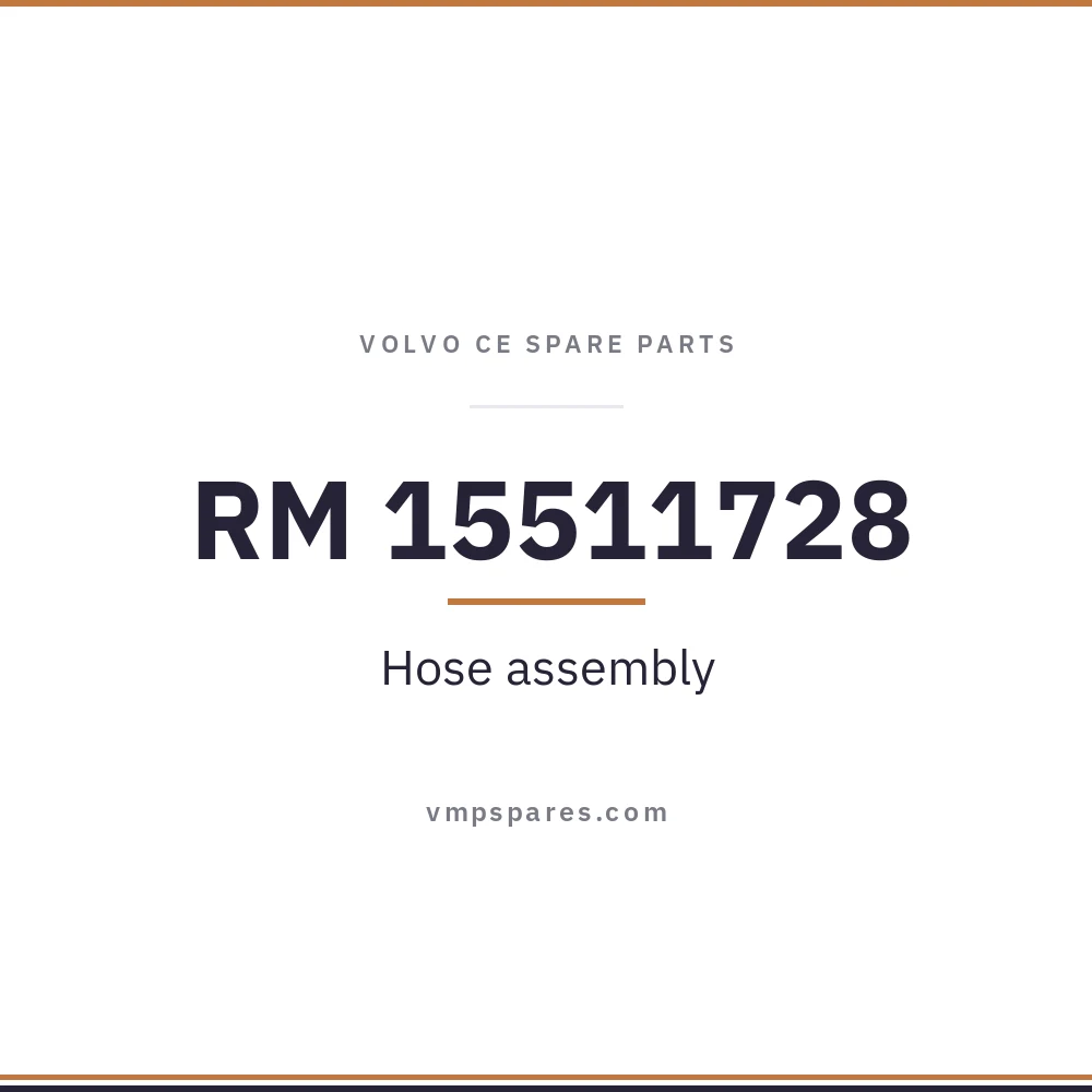 RM 15511728 – Hose assembly