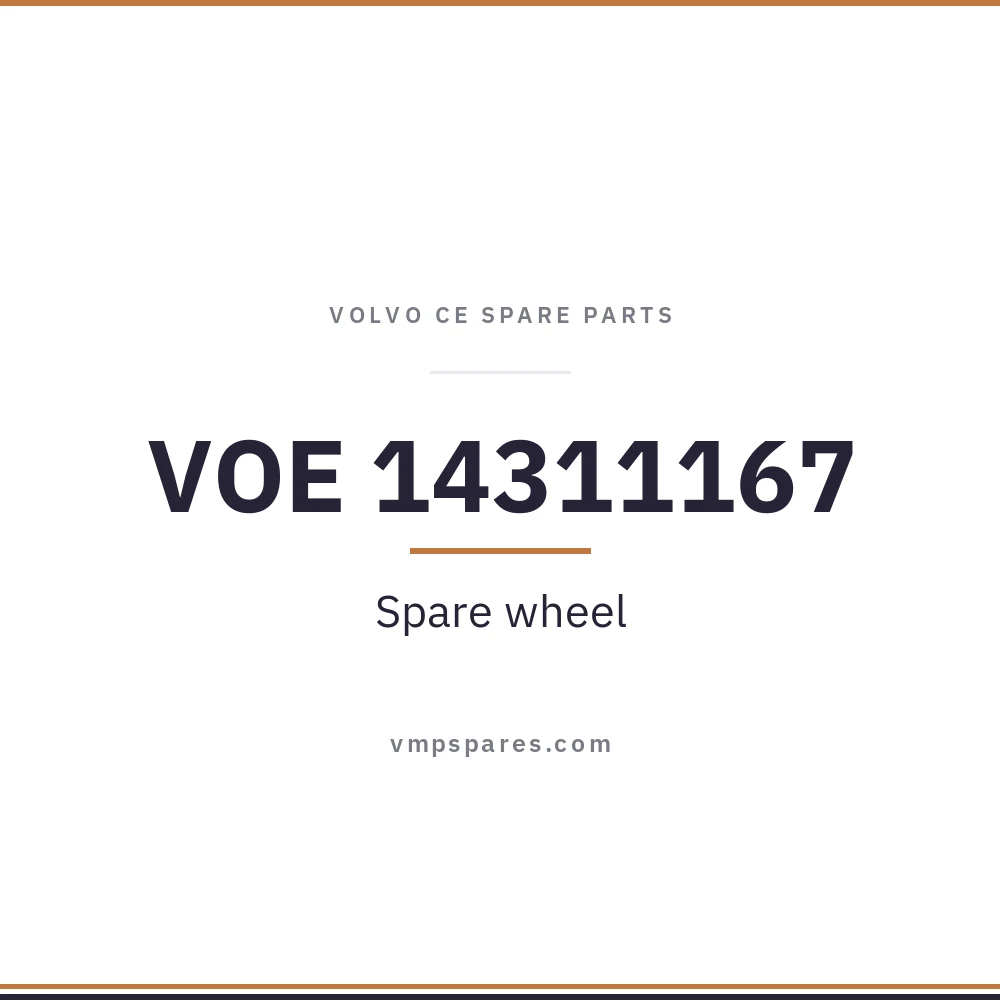 VOE 14311167 – Spare wheel