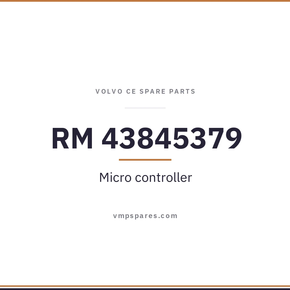 RM 43845379 – Micro controller