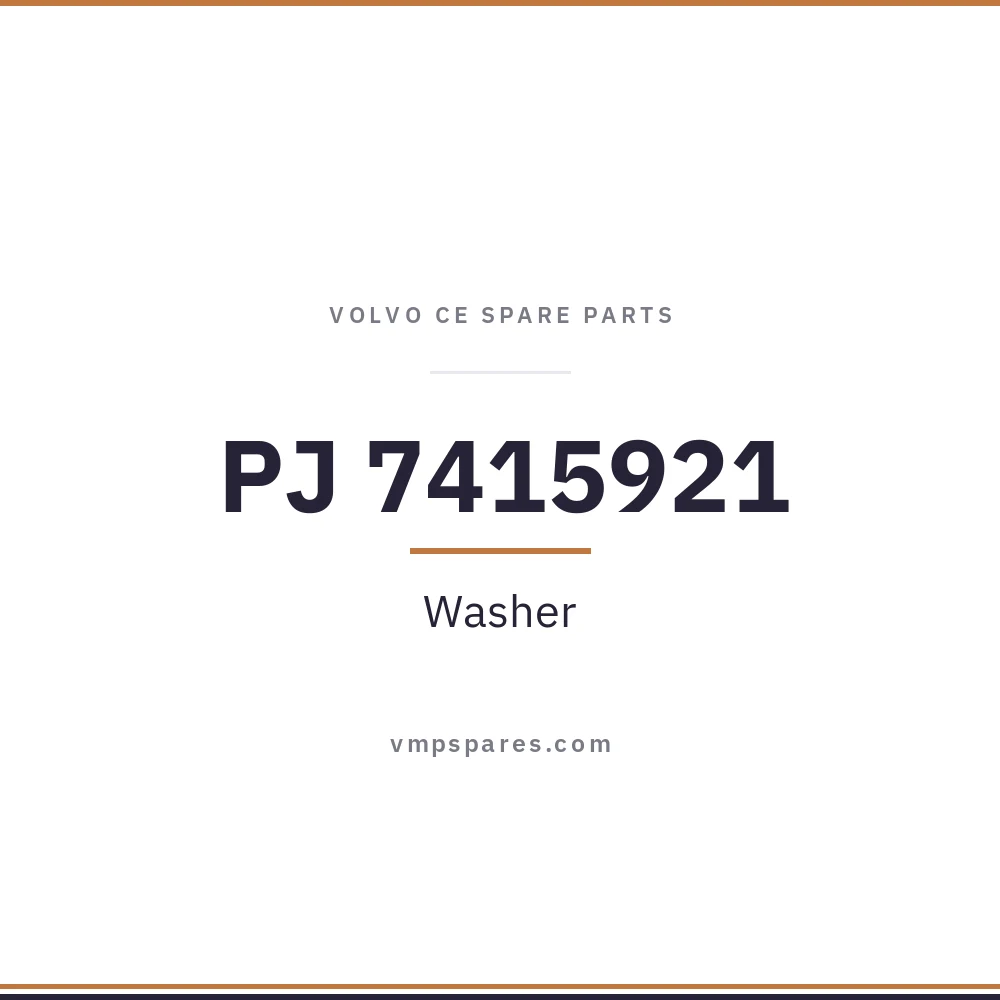 PJ 7415921 – Washer