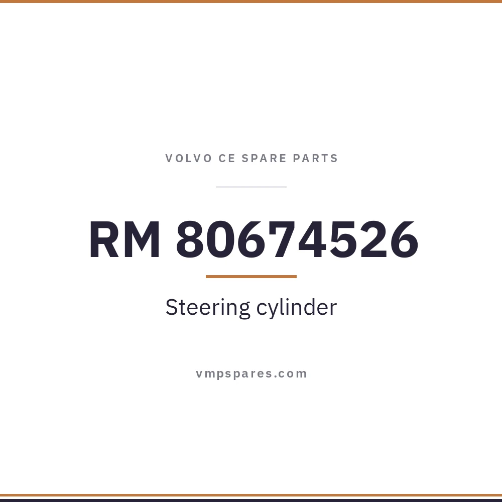 RM 80674526 – Steering cylinder