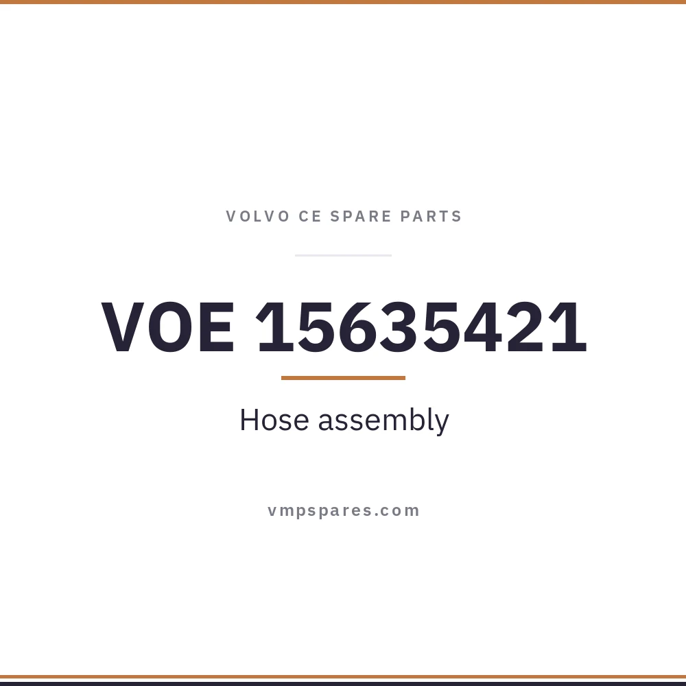 VOE 15635421 – Hose assembly