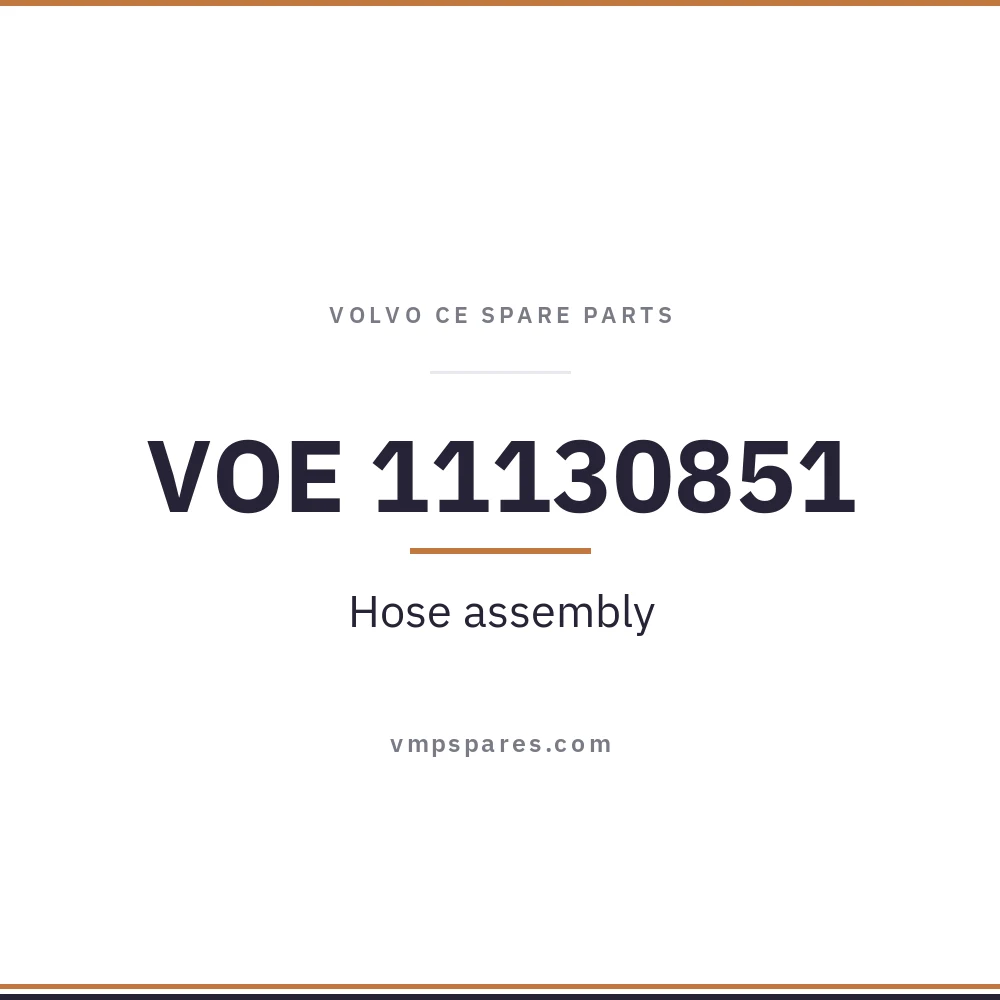 VOE 11130851 – Hose assembly