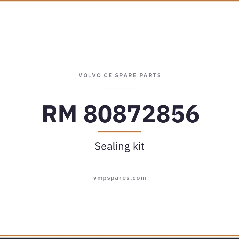 RM 80872856 – Sealing kit