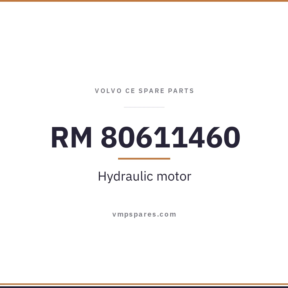 RM 80611460 – Hydraulic motor