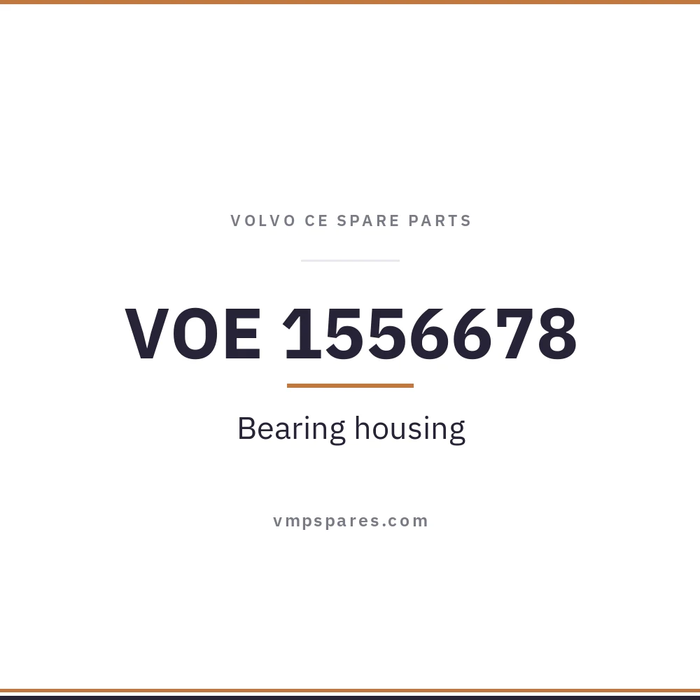 VOE 1556678 – Bearing housing