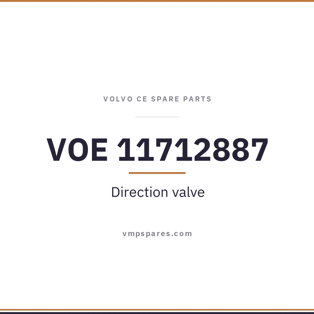 VOE 11712887 – Direction valve