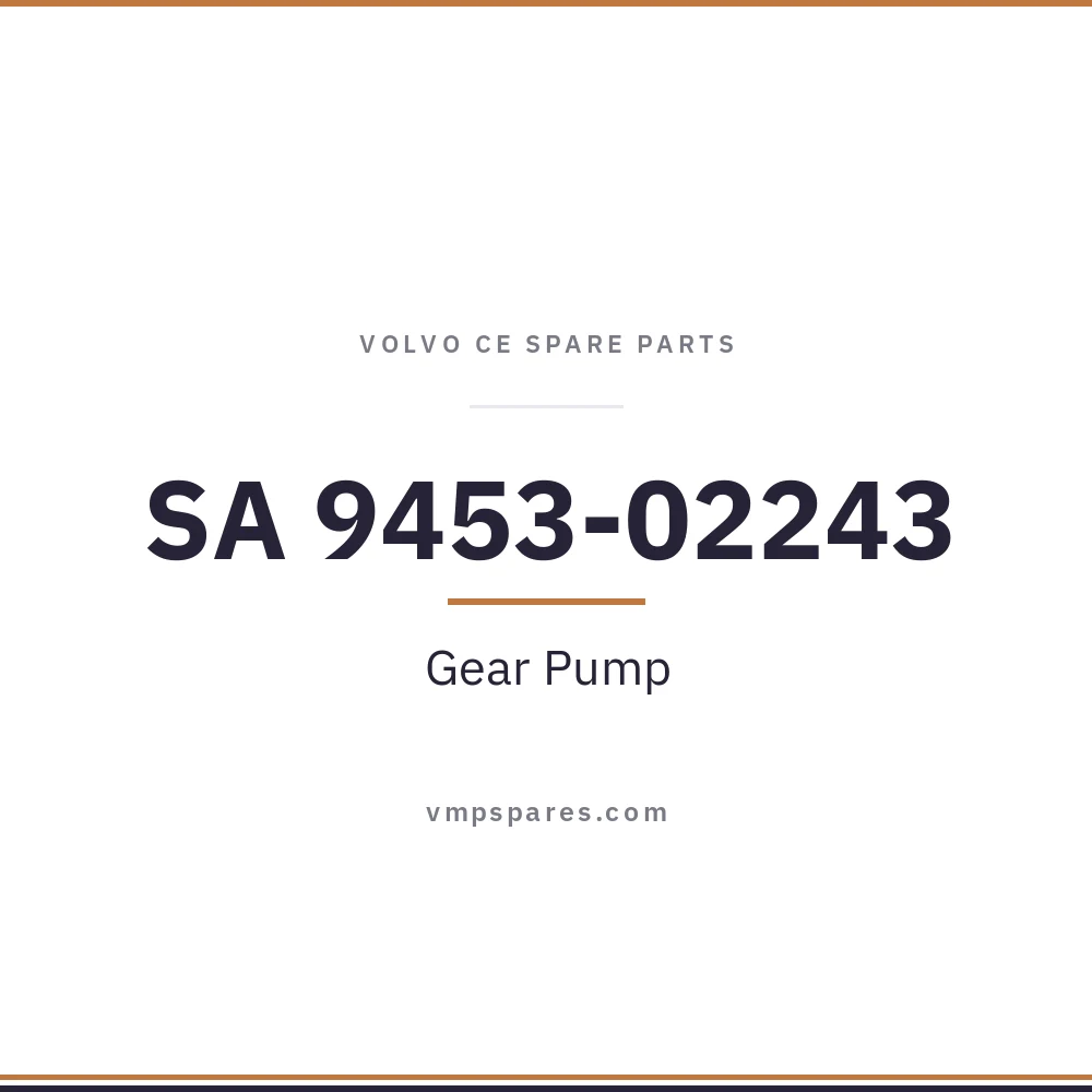 SA 9453-02243 – Gear Pump