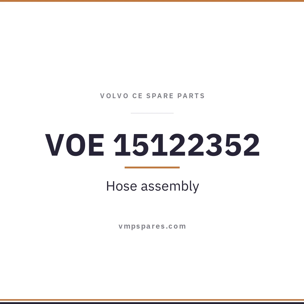 VOE 15122352 – Hose assembly