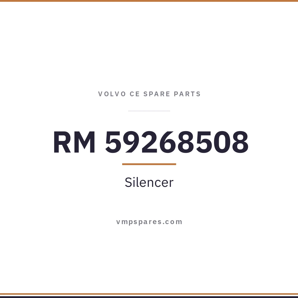 RM 59268508 – Silencer