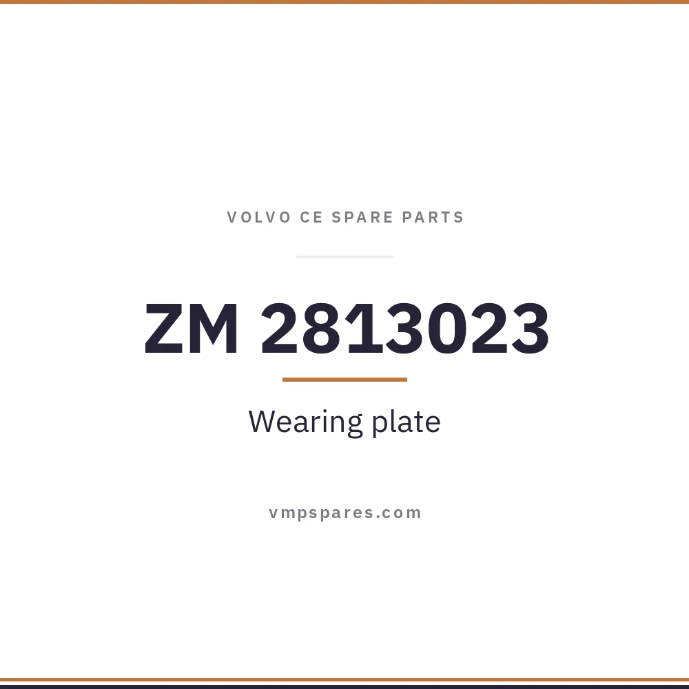 ZM 2813023 – Wearing plate