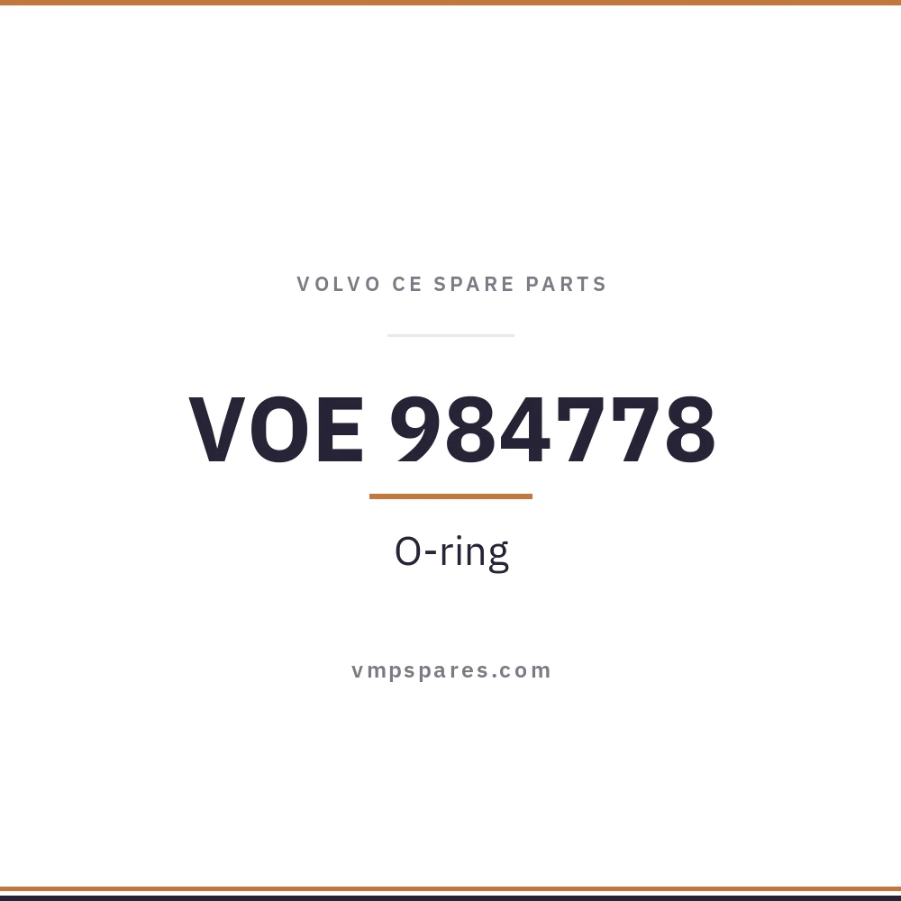 VOE 984778 – O-ring