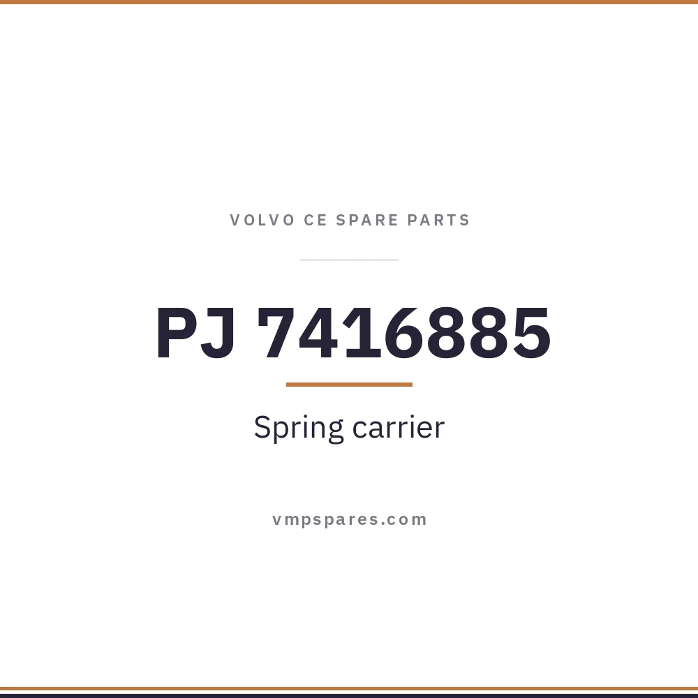 PJ 7416885 – Spring carrier