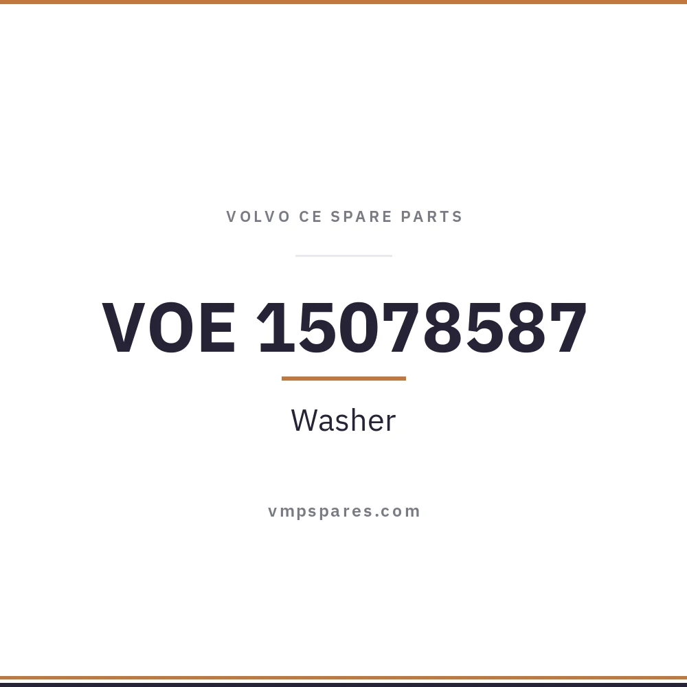 VOE 15078587 – Washer