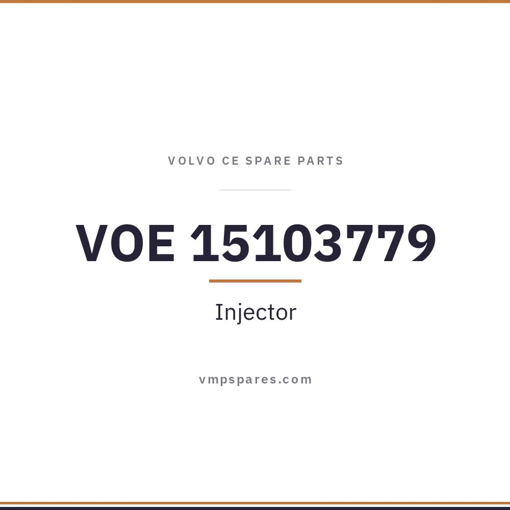 VOE 15103779 – Injector