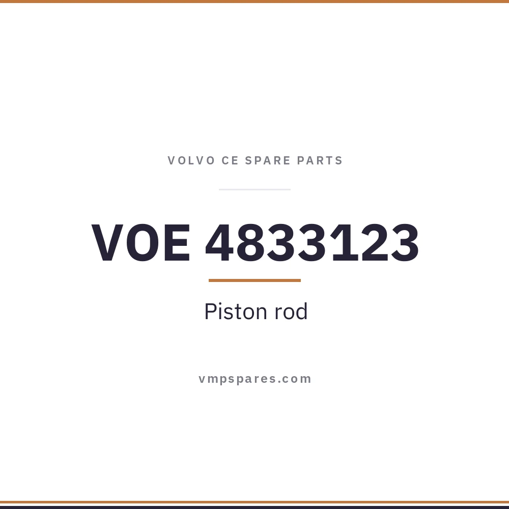 VOE 4833123 – Piston rod