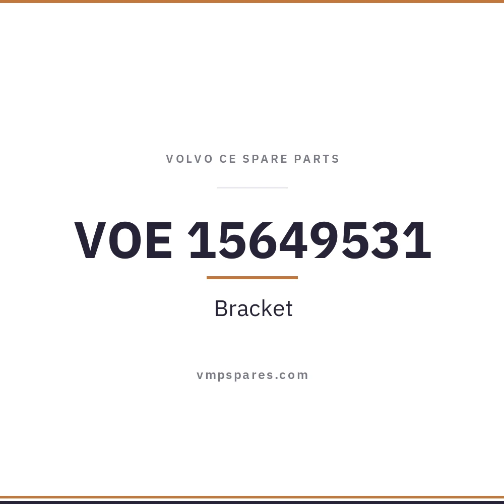 VOE 15649531 – Bracket