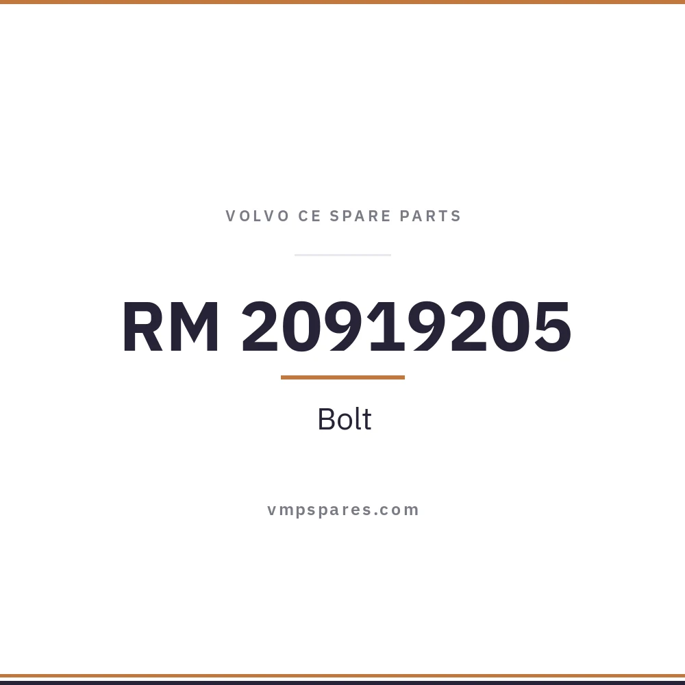 RM 20919205 – Bolt