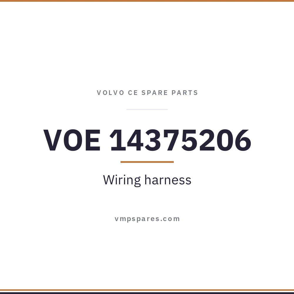 VOE 14375206 – Wiring harness
