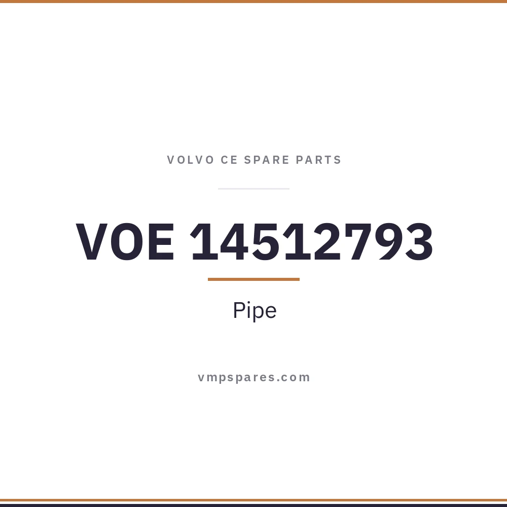 VOE 14512793 – Pipe