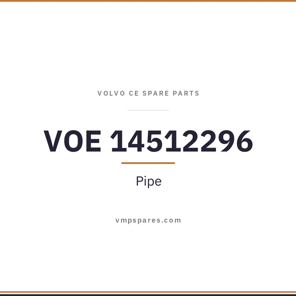 VOE 14512296 – Pipe