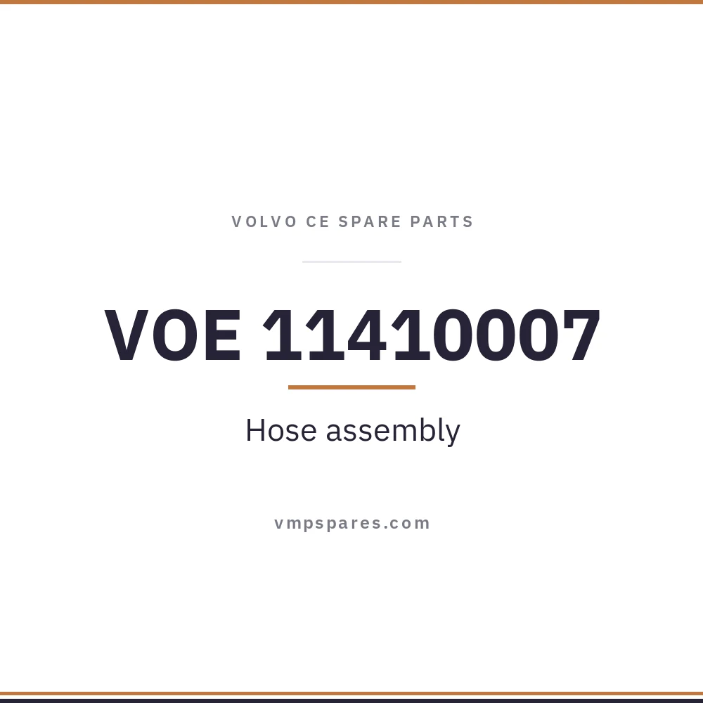 VOE 11410007 – Hose assembly