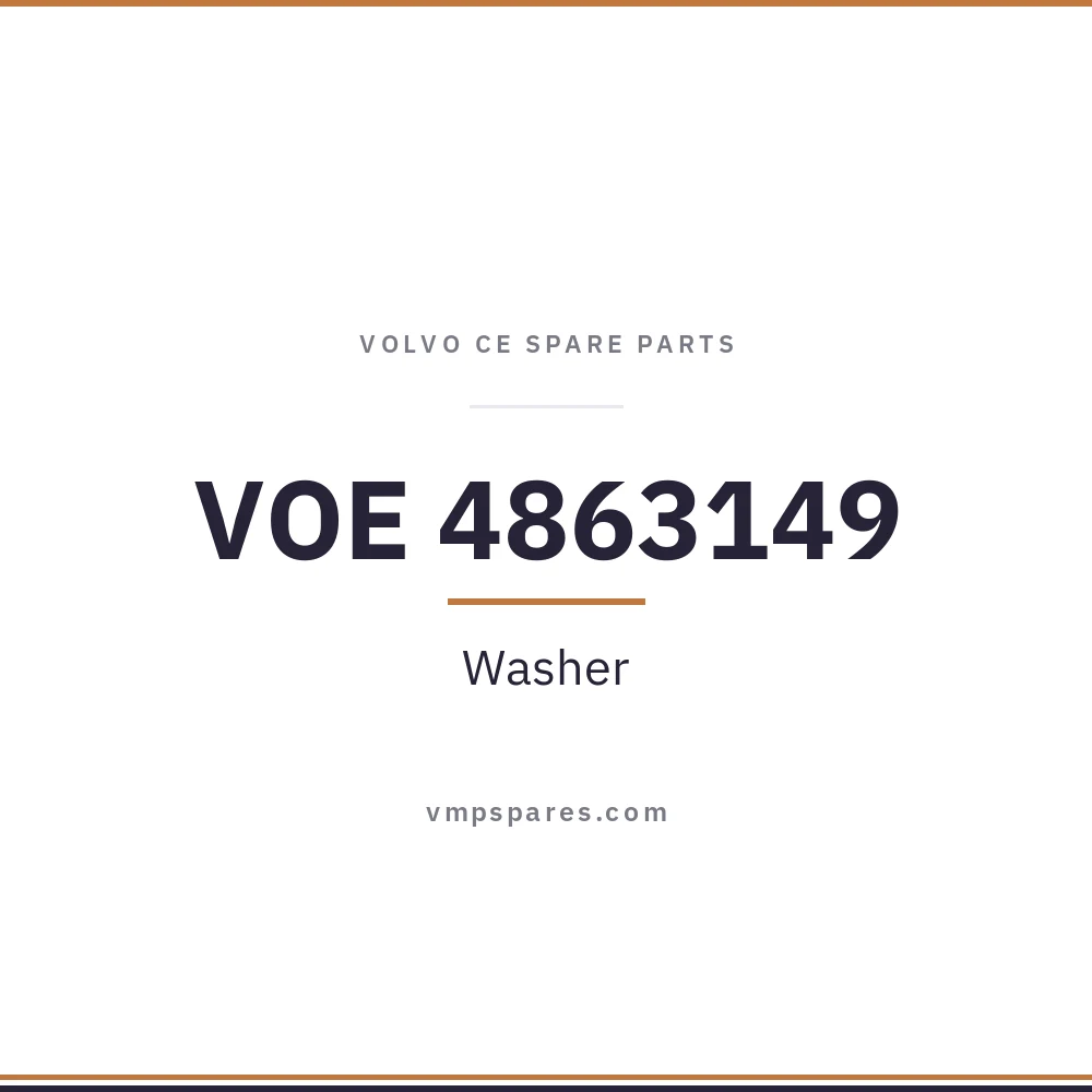 VOE 4863149 – Washer