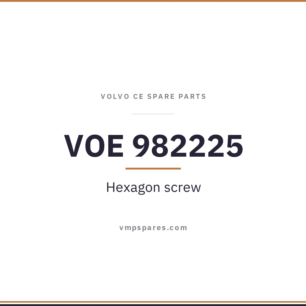 VOE 982225 – Hexagon screw