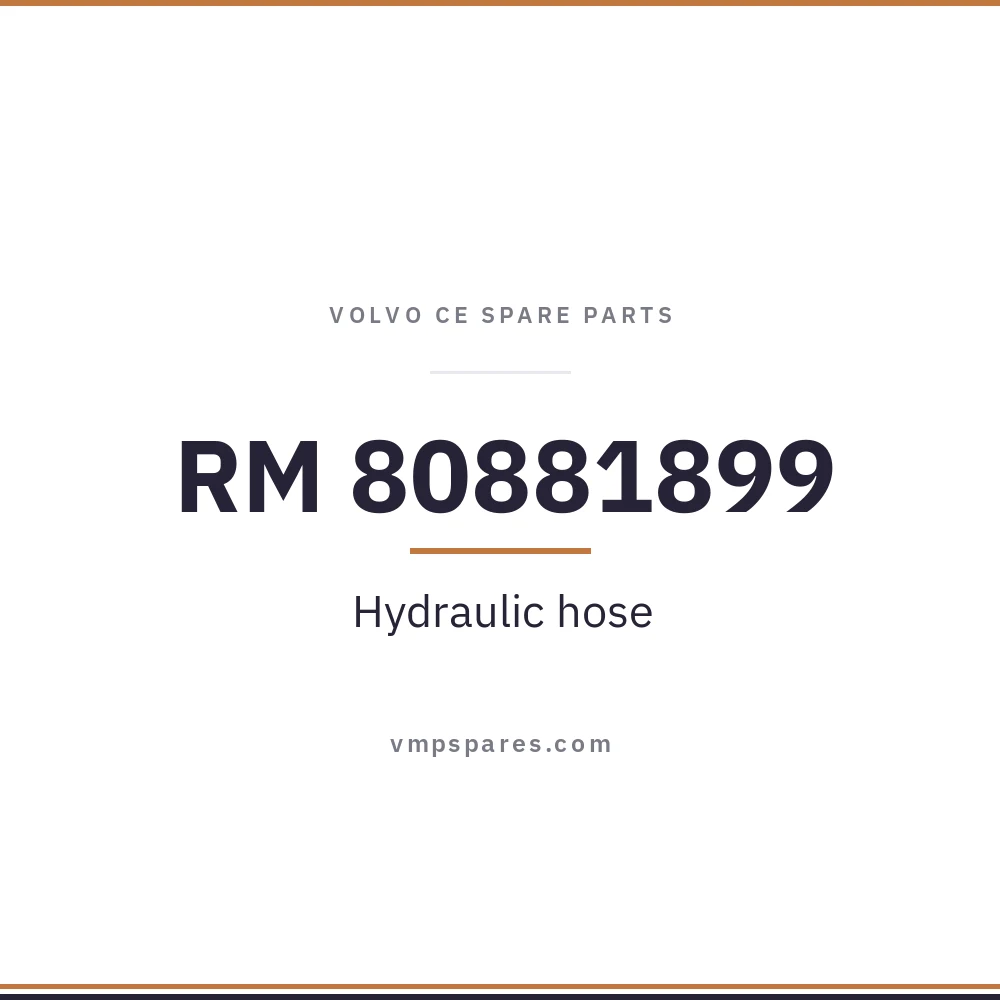 RM 80881899 – Hydraulic hose
