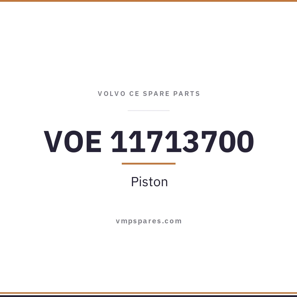 VOE 11713700 – Piston