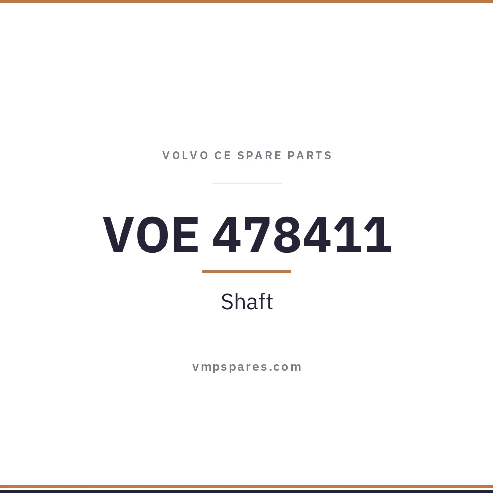 VOE 478411 – Shaft