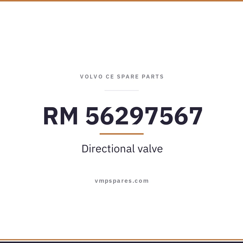 RM 56297567 – Directional valve
