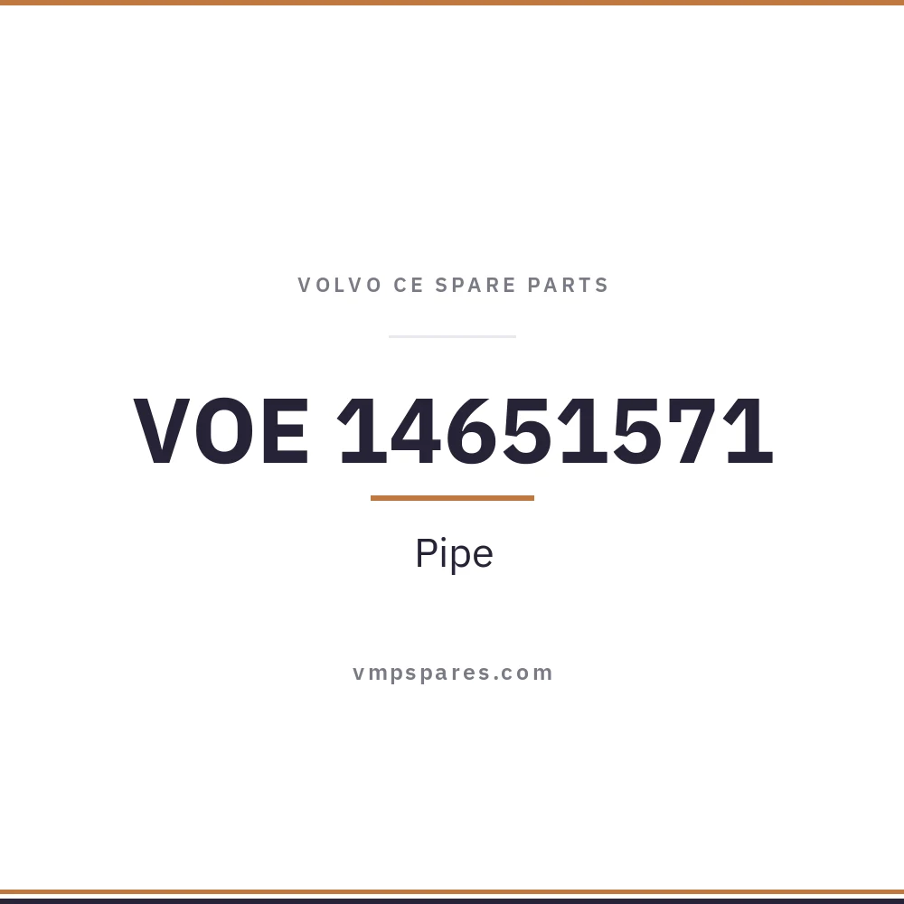 VOE 14651571 – Pipe