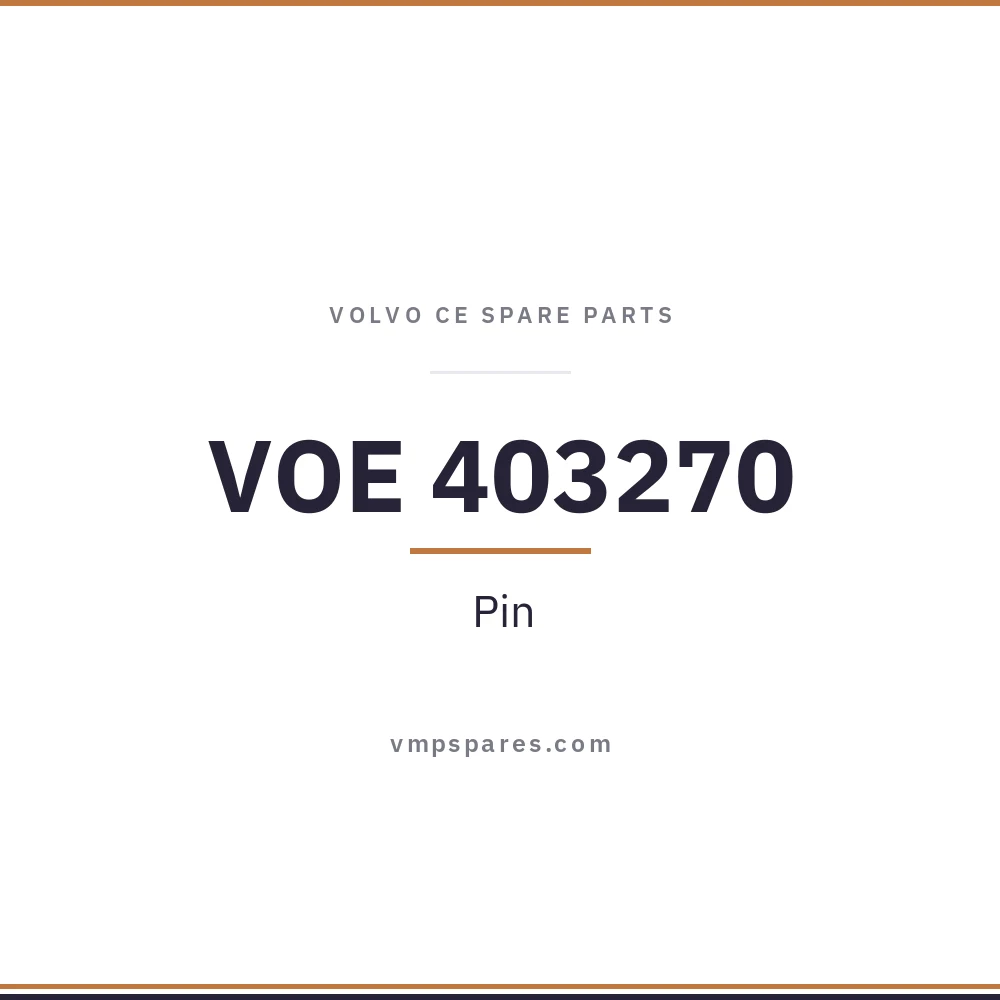 VOE 403270 – Pin