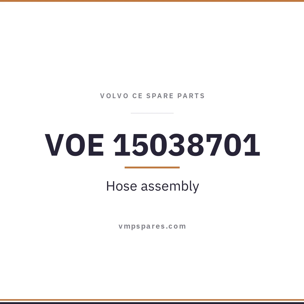 VOE 15038701 – Hose assembly