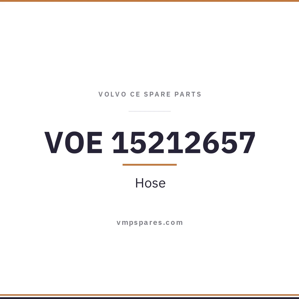 VOE 15212657 – Hose