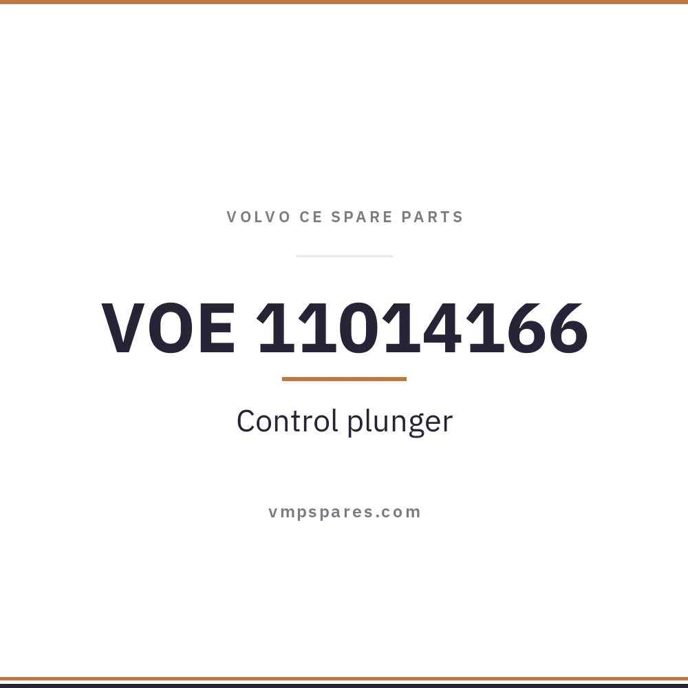 VOE 11014166 – Control plunger