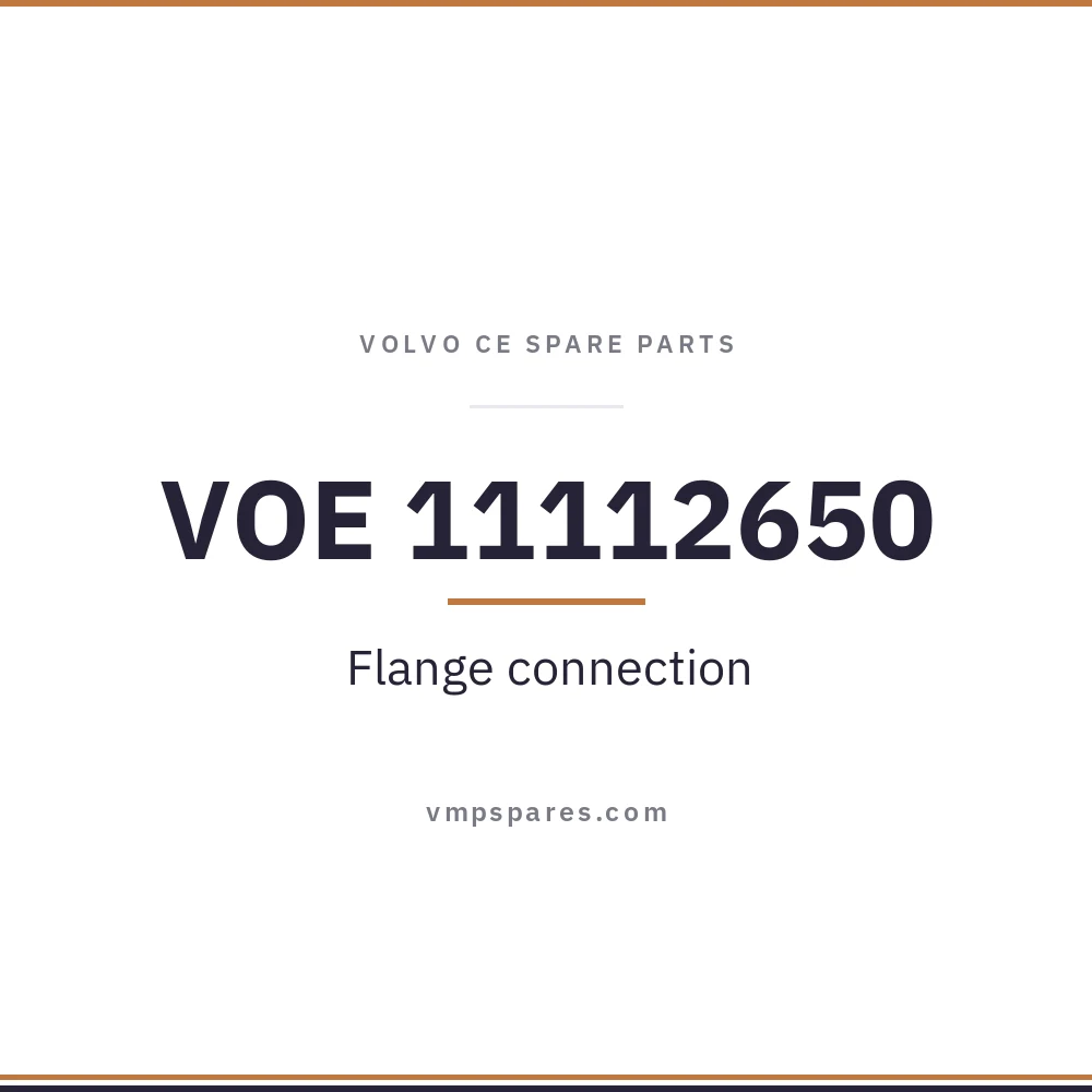 VOE 11112650 – Flange connection