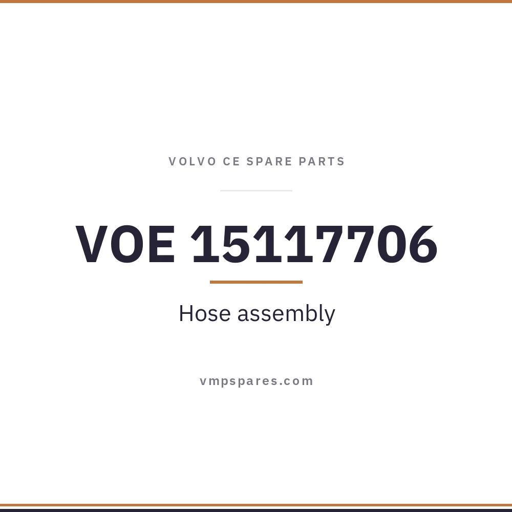 VOE 15117706 – Hose assembly