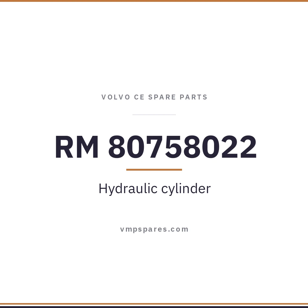 RM 80758022 – Hydraulic cylinder
