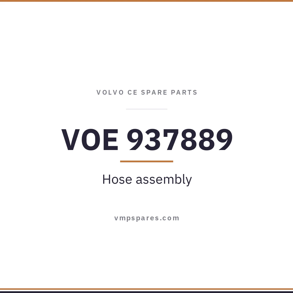 VOE 937889 – Hose assembly