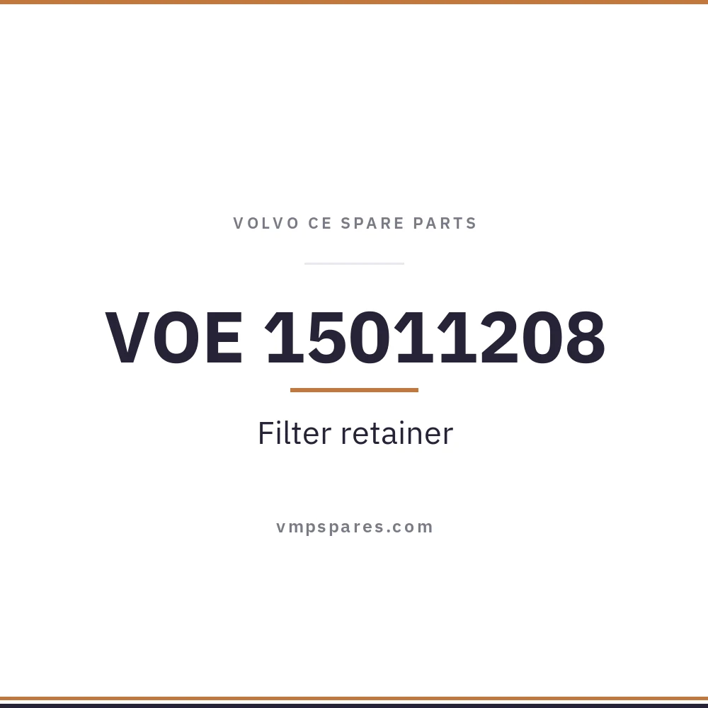 VOE 15011208 – Filter retainer