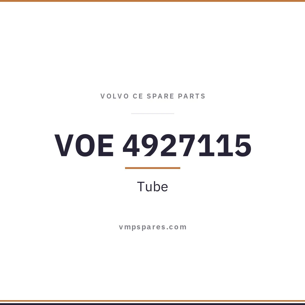 VOE 4927115 – Tube