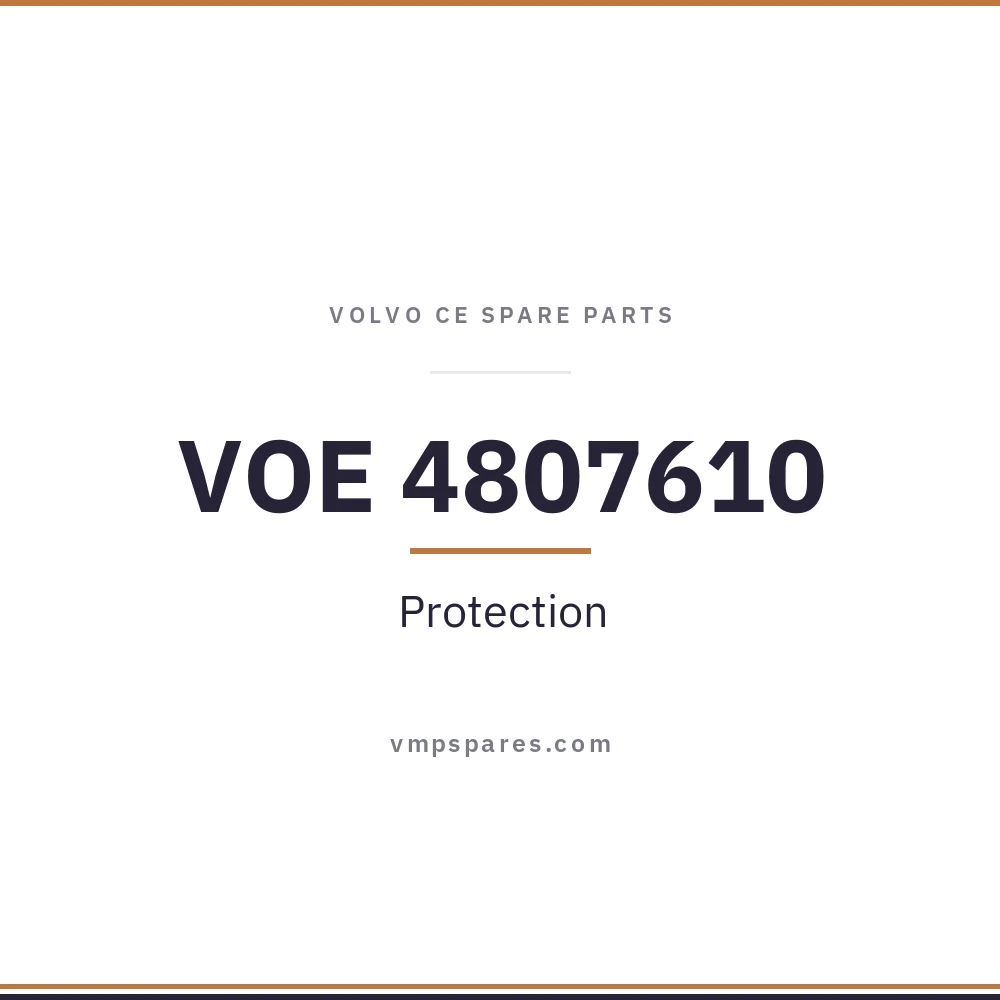 VOE 4807610 – Protection