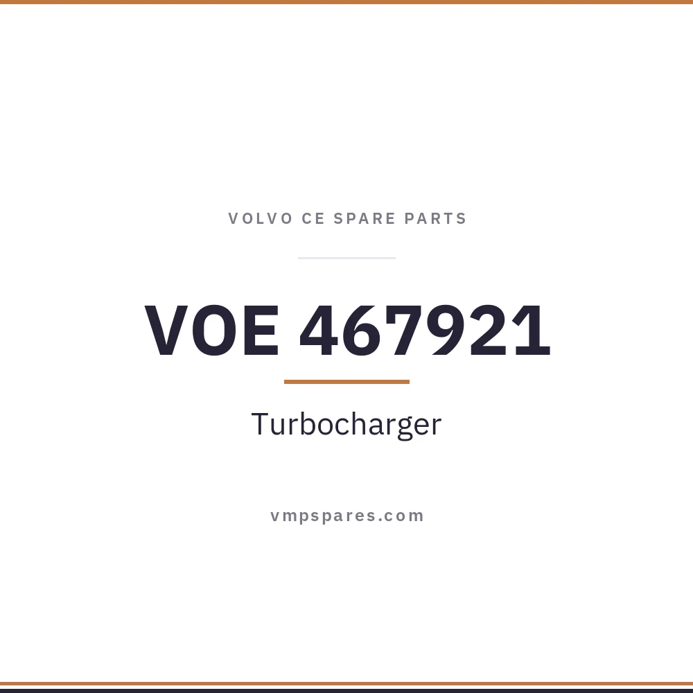 VOE 467921 – Turbocharger