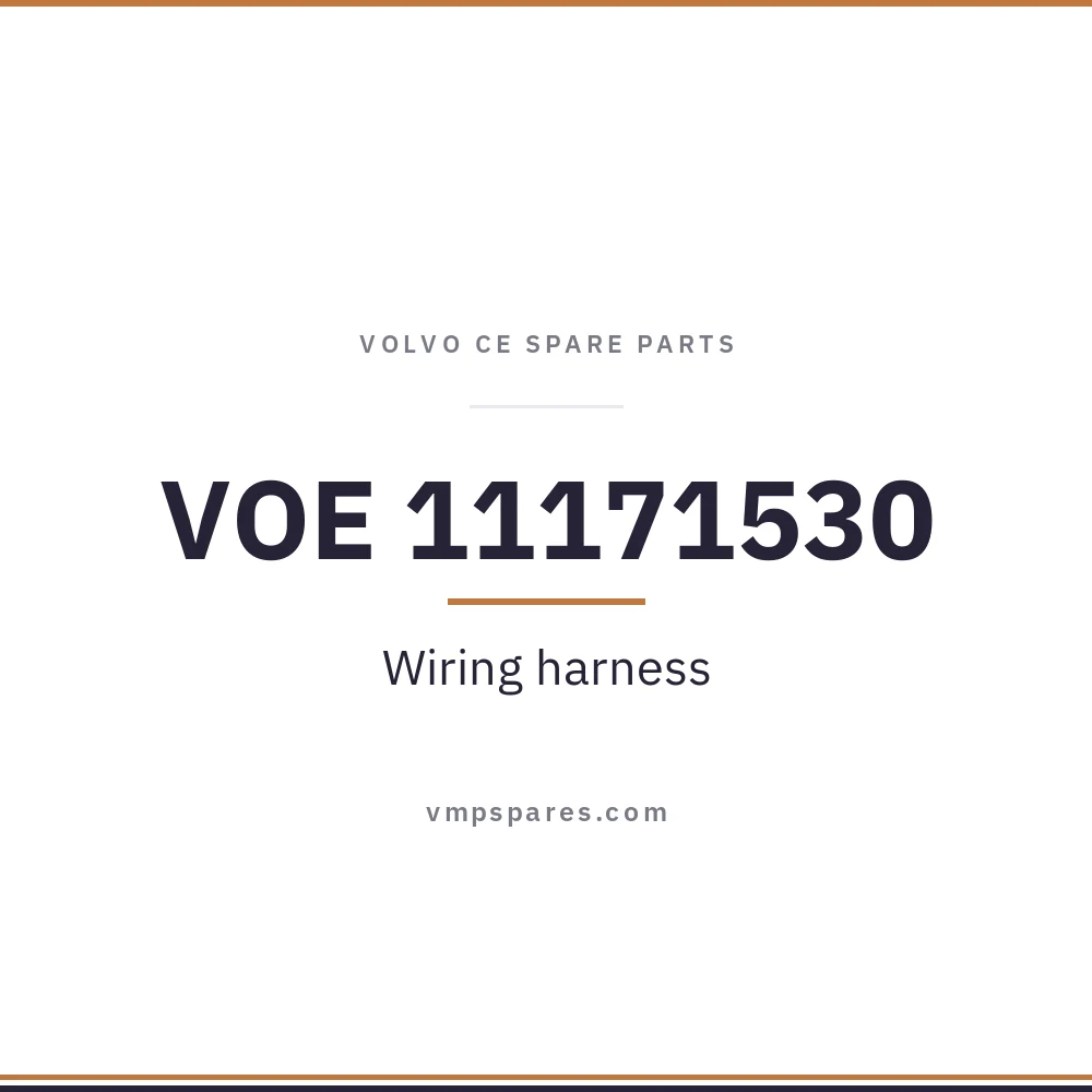 VOE 11171530 – Wiring harness
