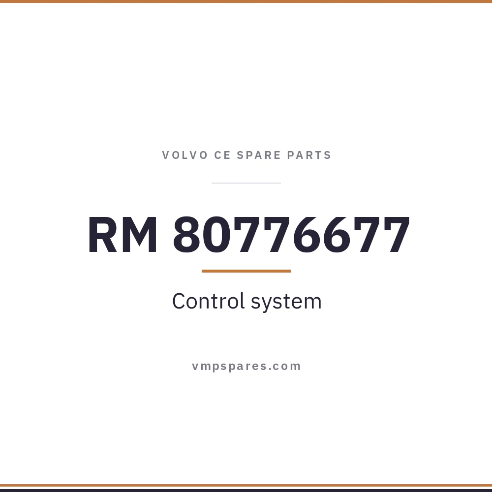 RM 80776677 – Control system