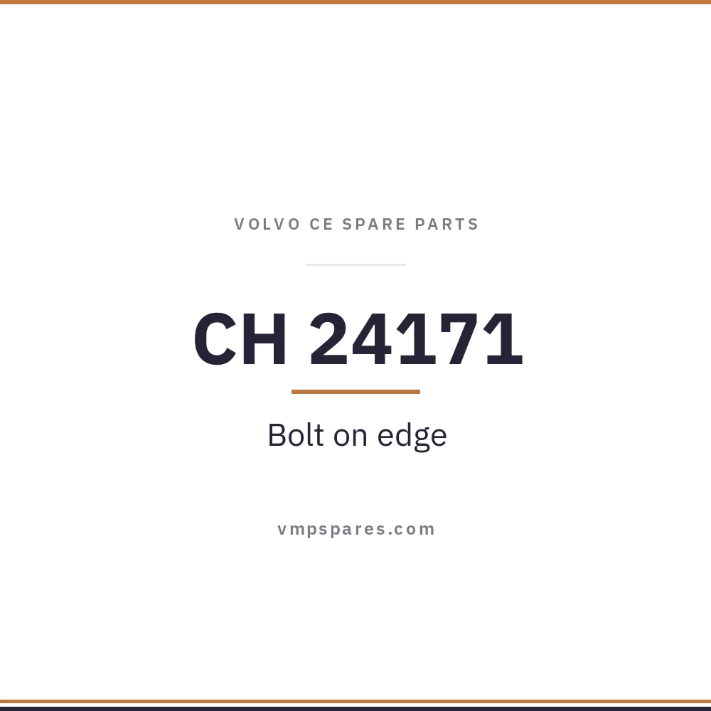 CH 24171 – Bolt on edge