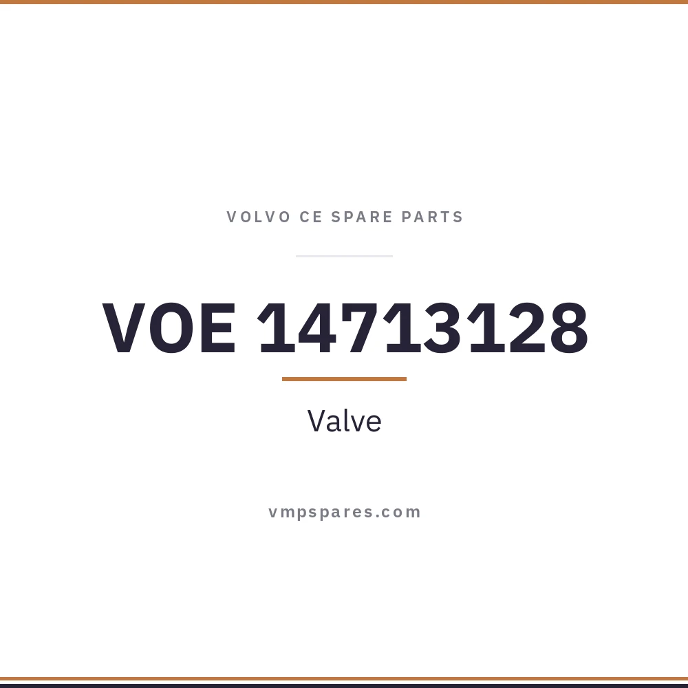 VOE 14713128 – Valve
